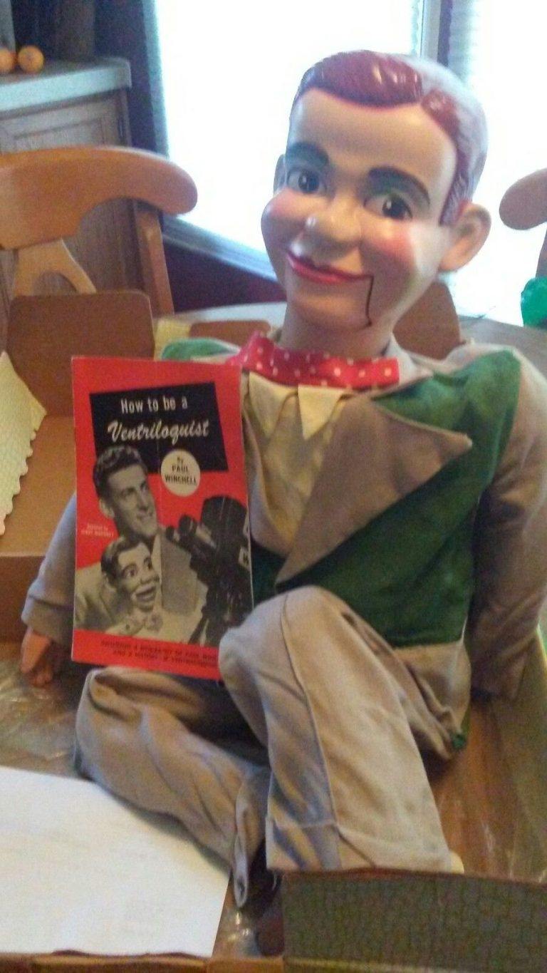 Jerry Mahoney Doll for SALE! Official Paul Winchell's Ventriloquist Dummy