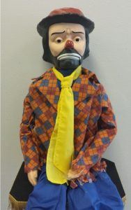 Emmett Kelly Jr ventriloquist doll