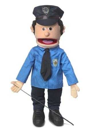 policeman puppet